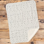 Starry Blanket,  Soft Celestial Elegance シェルパブランケット