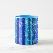 Starry Blue Decorative Design マグカップ (中央)