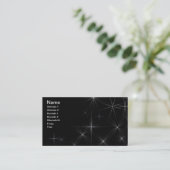 Starry business card 名刺 (スタンド正面)