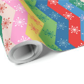 Starry Christmas stripes ラッピングペーパー (ロールコーナー)