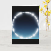 Starry Curve カード (黄色い花)