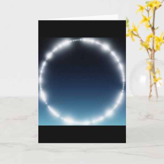 Starry Curve カード (黄色い花)