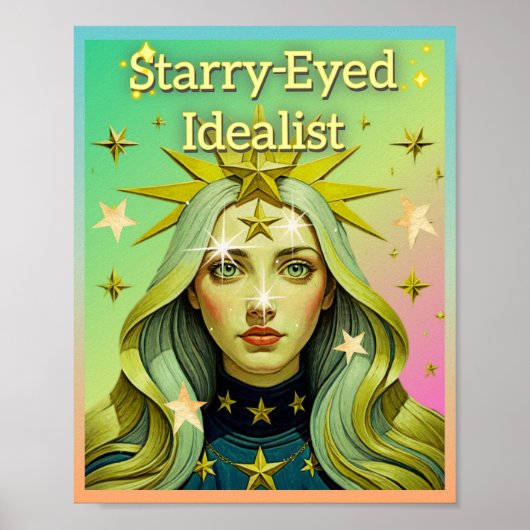 STARRY-EYED IDEALIST ポスター (正面)