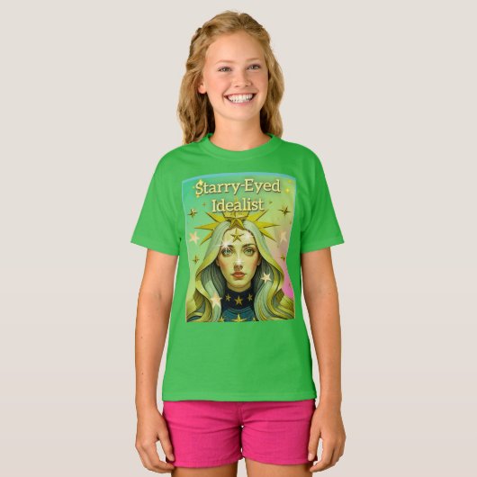 STARRY-EYED-IDEALIST Tシャツ (正面フル)