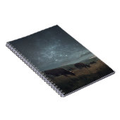 Starry Field Cosmic Cow Notebook ノートブック (右側)