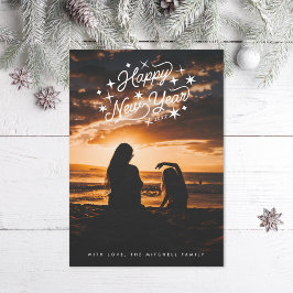 Starry Happy New Year Photo シーズンカード