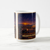 Starry Holbrook Morning Highway Milestone コーヒーマグカップ (正面右)