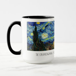 Starry man coffee mug. マグカップ