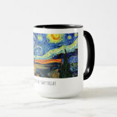 Starry man coffee mug. マグカップ (正面右)