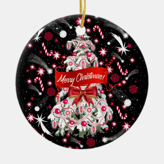 Starry Night セラミックオーナメント (正面)