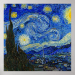 Starry Night  ポスター<br><div class="desc">Vincent van Gogh</div>