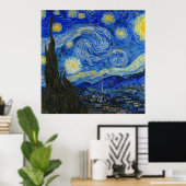 Starry Night  ポスター (ホームオフィス)