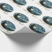 Starry Night、ヴィンセント・ヴァン・ゴッホ・ギフト ラッピングペーパー (角)