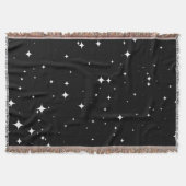 Starry Night 8K Seamless Pattern Throw Blanket スローブランケット (正面)