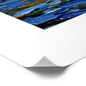 Starry Night Big Ben London England ポスター (角)