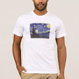 Starry Night by VanゴッホベーシックTシャツ Tシャツ