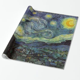 Starry Night by Vincent vanゴッホ. ラッピングペーパー