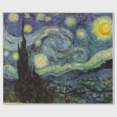 Starry Night by Vincent vanゴッホ. ラッピングペーパー (フラット)