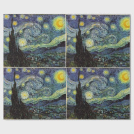Starry Night by Vincent vanゴッホ. ラッピングペーパー