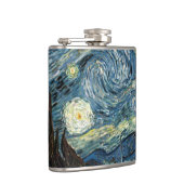Starry Night by Vincent vanゴッホ.有名アート フラスク (右)