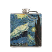 Starry Night by Vincent vanゴッホ.有名アート フラスク (裏面)
