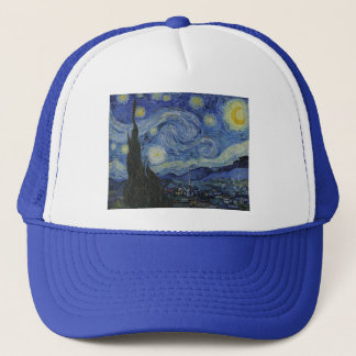 Starry Night by Vincent vanゴッホ- 1889 キャップ