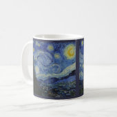 Starry Night by Vincent vanゴッホ- 1889 コーヒーマグカップ (正面左)
