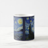 Starry Night by Vincent vanゴッホ- 1889 コーヒーマグカップ (中央)