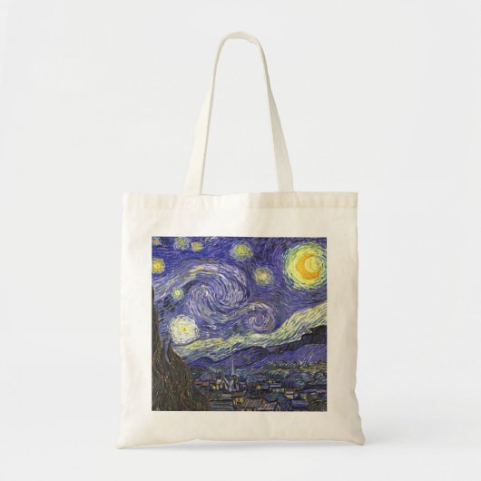 Starry Night by Vincent van Gogh トートバッグ (正面)