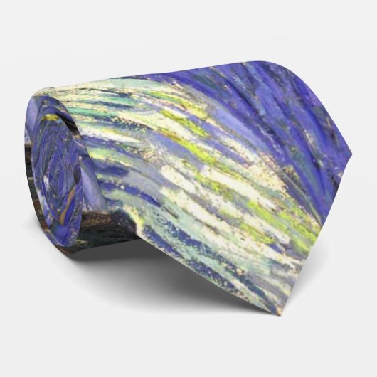 Starry Night by Vincent van Gogh ネクタイ (ロール)