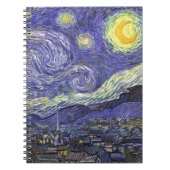 Starry Night by Vincent van Gogh ノートブック (正面)