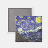 Starry Night by Vincent van Gogh マグネット (正面/裏面)