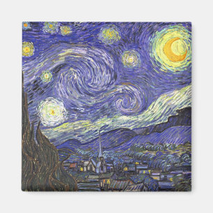 Starry Night by Vincent van Gogh マグネット