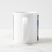 Starry Night Cat – Van Gogh Style Art ジャンボコーヒーマグカップ (裏面)