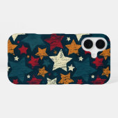 Starry Night Chaos iPhone 16ケース (裏面横)