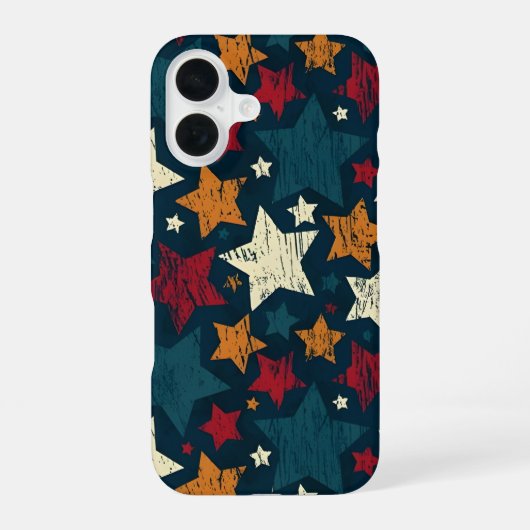 Starry Night Chaos iPhone 16ケース (裏面)