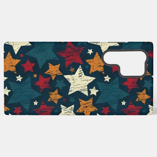 Starry Night Chaos Samsung Galaxyケース (裏面横)