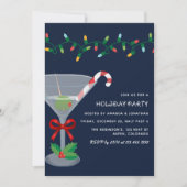 Starry Night Christmas Holiday Cocktail Party 招待状 (正面)
