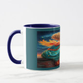 Starry Night Dreaming Fairy Magical Mug マグカップ (左)