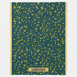 Starry Night Fleece Throw フリースブランケット