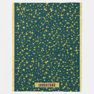Starry Night Fleece Throw フリースブランケット
