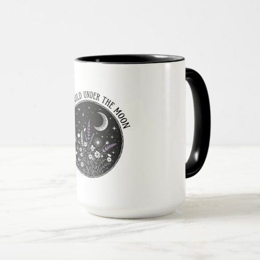 starry night flowers マグカップ (正面右)