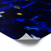 STARRY NIGHT FOX II | 月明かりの見張り ポスター (角)