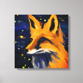 STARRY NIGHT FOX III | WOODLAND DREAM | キャンバスプリント