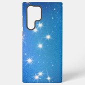 Starry Night Glittering Galaxy Phone Case Samsung Galaxyケース (裏面)