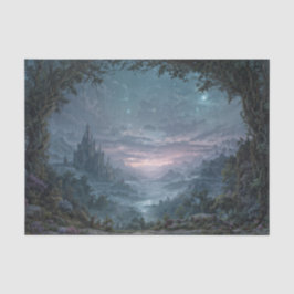 Starry Night Gothic Citadel Valley 薄葉紙