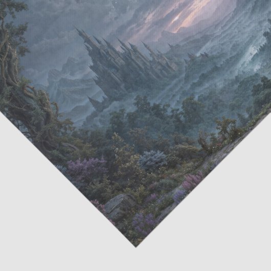 Starry Night Gothic Citadel Valley 薄葉紙 (詳細)