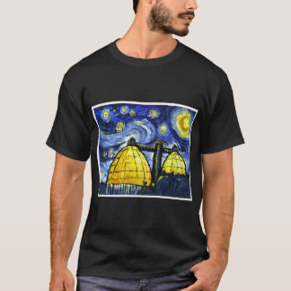 Starry Night in Dundalk Tシャツ