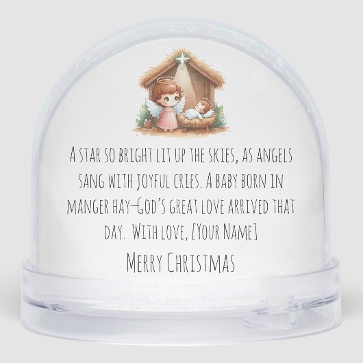 Starry Night & Manger Light – A Christmas Blessing (裏面)