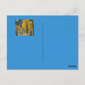 Starry Night on Andrássy Avenue, Budapest ポストカード (裏面)